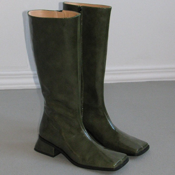 ISO Paloma Wool Tall Cosima Boot in Green - Picture 3 of 3